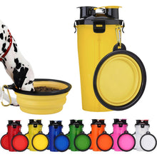 Load image into Gallery viewer, Safety Pet Travel Drink Water Bottle Foldable Dog Feed Bowl Cup Outdoor Travel Dog Feeder Cup Itdinos
