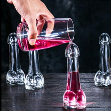 Lade das Bild in den Galerie-Viewer, Funny Transparent Penis Shape Cocktail Glass for Party Bar Decoration Itdinos
