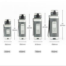 Lade das Bild in den Galerie-Viewer, UZSPACE Sports Water Bottles Gym Leak-proof Drop-proof Portable Shaker Outdoor Travel Kettle Plastic Drink Water Bottle BPA Free Itdinos
