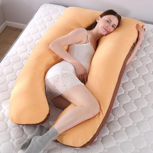 U Shaped Cotton Support Pillow Itdinos