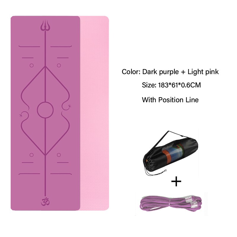 6mm Non-Slip Yoga Mat Itdinos