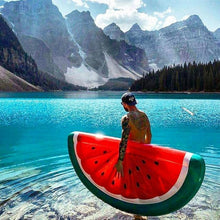 Lade das Bild in den Galerie-Viewer, 185cm Inflatable Giant Pool Float Mattress Toys Watermelon Pineapple Cactus Beach Water Swimming Ring Lifebuoy Sea Party Itdinos
