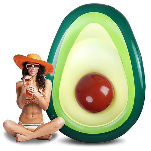 Avocado Inflatable Float Pool circle Swimming Ring Pool Party Adult Swim Circle Inflatable Pool Float Bed ball Toy Beach piscina Itdinos