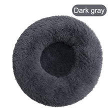 Load image into Gallery viewer, Donut Dog Bed Warm Soft Long Plush Pet Cushion Itdinos
