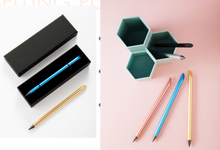 Lade das Bild in den Galerie-Viewer, Creative Metal Inkless Pencil &amp; Metal eternal pen writing tools Itdinos
