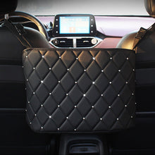 Lade das Bild in den Galerie-Viewer, Car Handbag Holder Luxury Leather Seat Back Organizer Mesh Large Capacity Bag Automotive Goods Storage Pocket Seat Crevice Net ITDinos®
