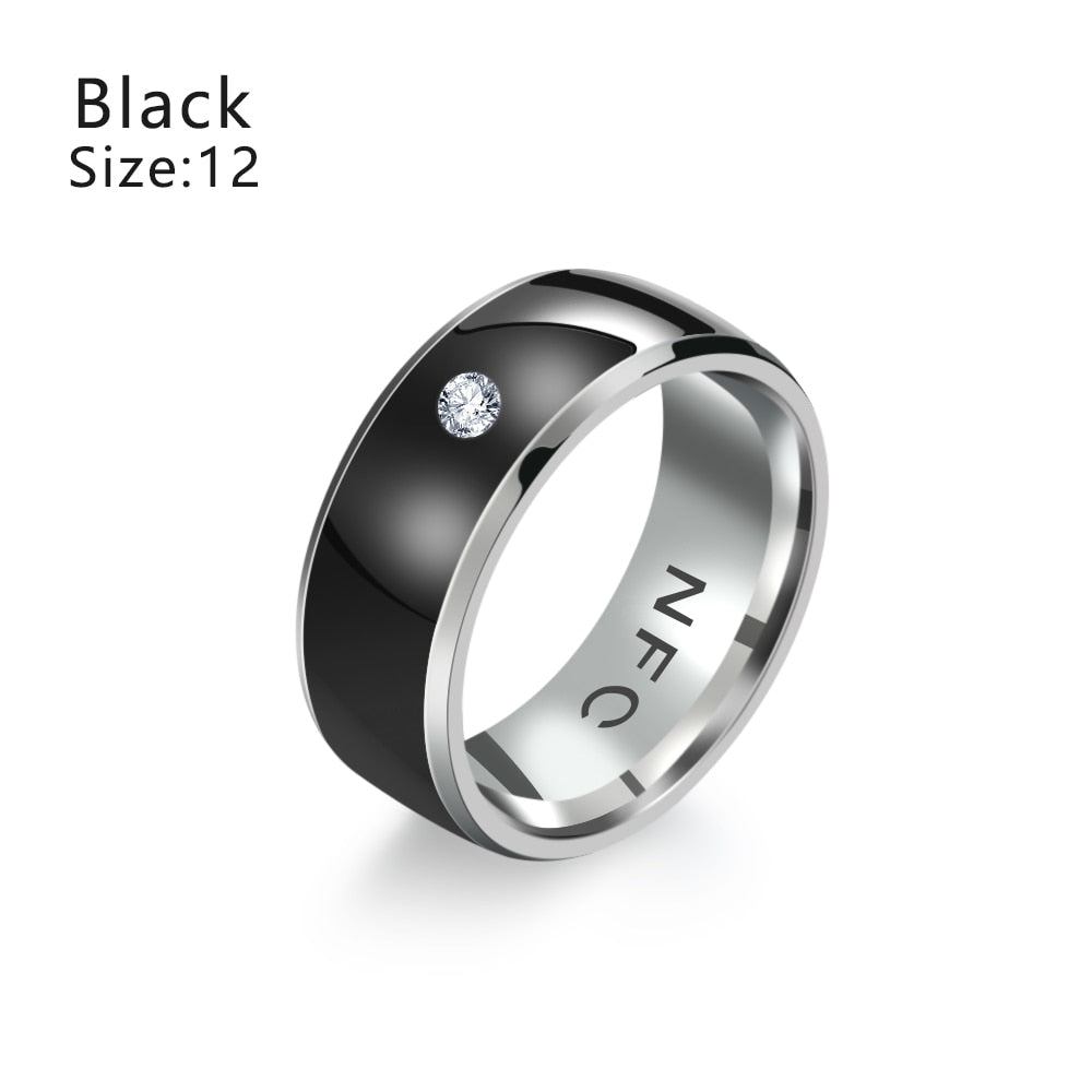 1PC Neue Mode Multifunktionale NFC Finger Ring Wasserdichte Tragbare Verbinden Smart Ring Intelligente Technologie Telefon Ausrüstung
