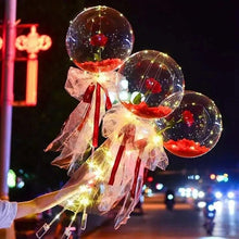 Lade das Bild in den Galerie-Viewer, LED DIY Luminous Balloon Rose Bouquet Christmas Decorate Gift Home Wedding Decor Ball Rose Valentines Day Gift Birthday Party Itdinos
