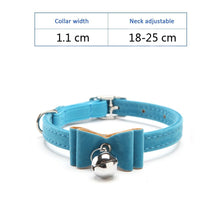 Load image into Gallery viewer, Cat Collar With Bell Collar For Cats Kitten Puppy Leash Collars For Cats Dog Chihuahua Pet Cat Collars Leashes Lead Pet Supplies Itdinos
