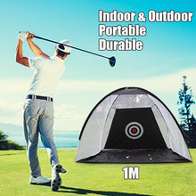 Lade das Bild in den Galerie-Viewer, PGM Indoor Outdoor Foldable Golf Practice Net Golf Hitting Cage Garden Grassland Practice Tent Golf Training Equipment Itdinos
