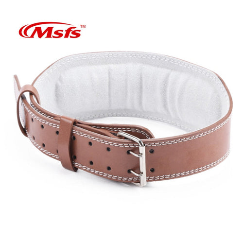 Leather Weightlifting Belt Gym Itdinos